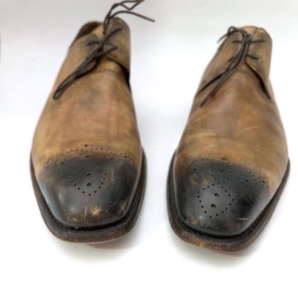 Barneys New York Vintage Leather Oxfords - Picture 7 of 13